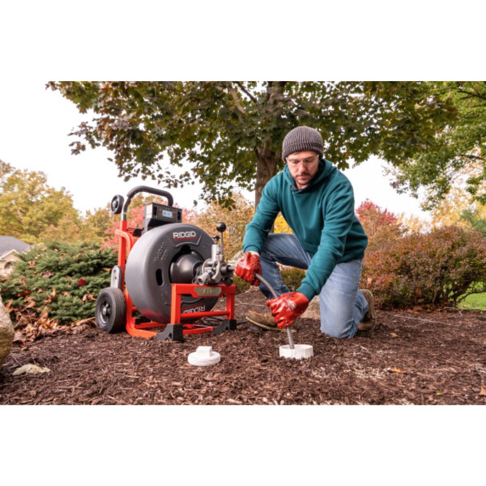 Ridgid 73048 K-4310 FXP 3/4" Drum Machine with FXP Battery-8.0 Ah (Qty-2) & Charger - 3