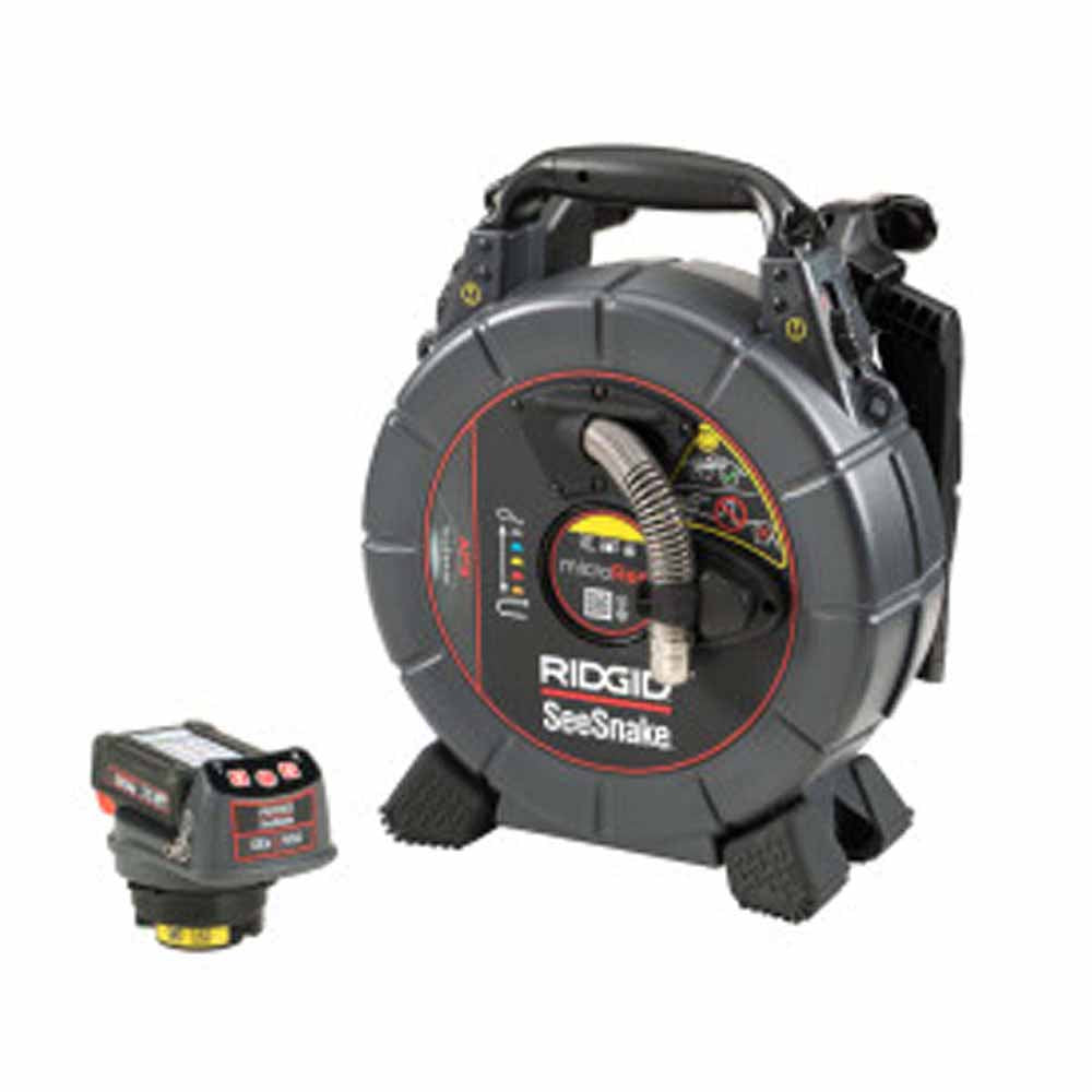 Ridgid 78728 SeeSnake MicroREEL APX & CSx Via System with TruSense - 1 Battery and 1 Charger Included