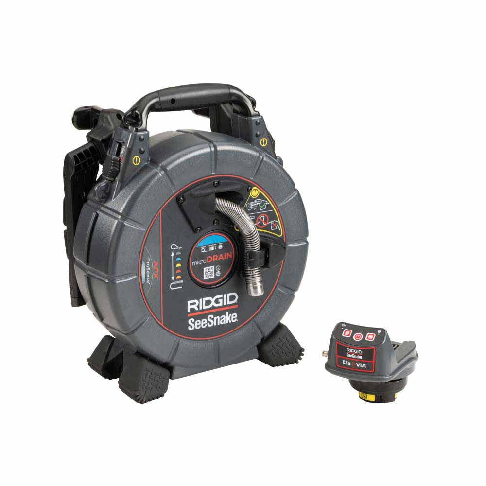 Ridgid 80643 SeeSnake mircroDRAIN APX & CSx Via System with TruSense - 5